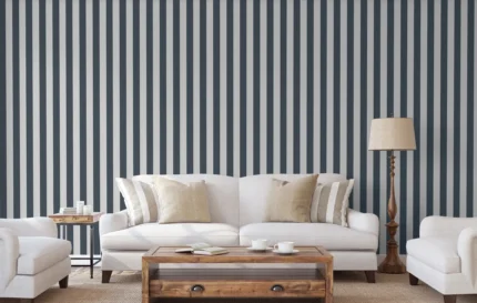 Black & White Embossed Wallpaper – Velvet-Soft Flocked (3704-1)